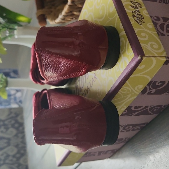 Brighton Red Ballet Flats size 8 - Picture 3 of 4